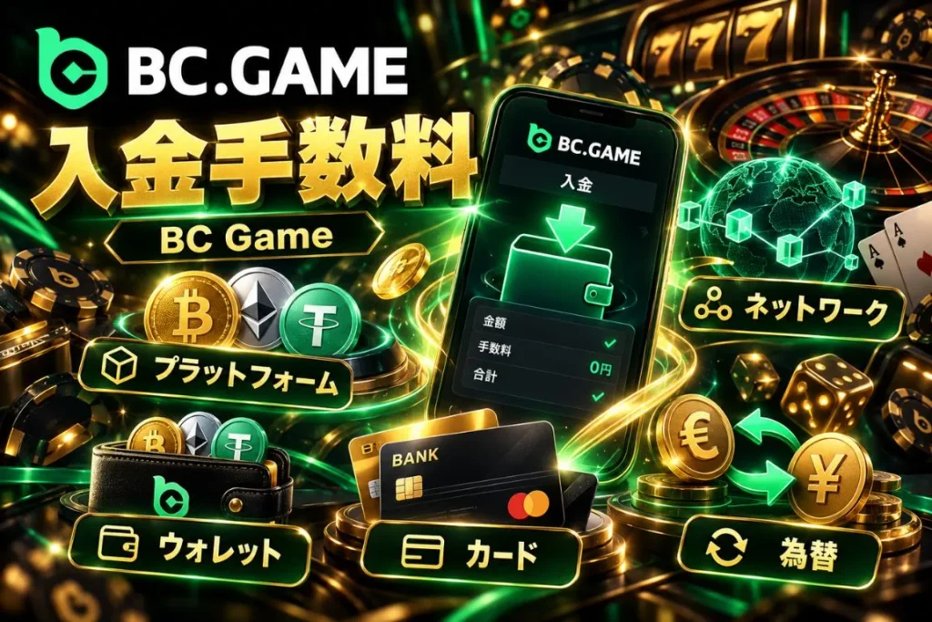 BC Gameの入金手数料