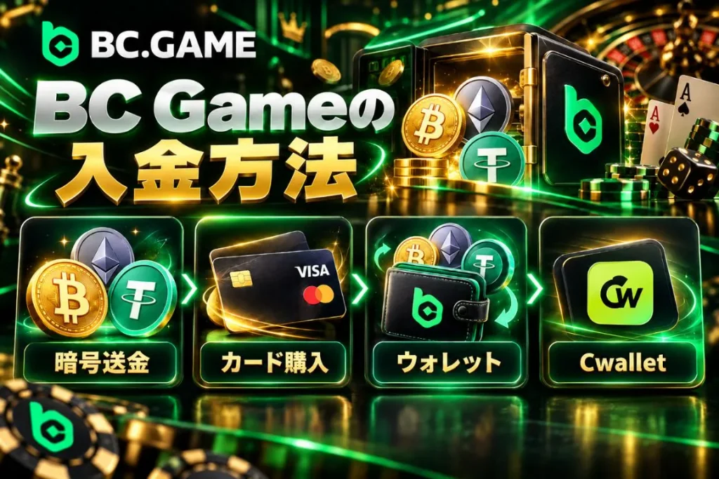 BC Gameの入金方法