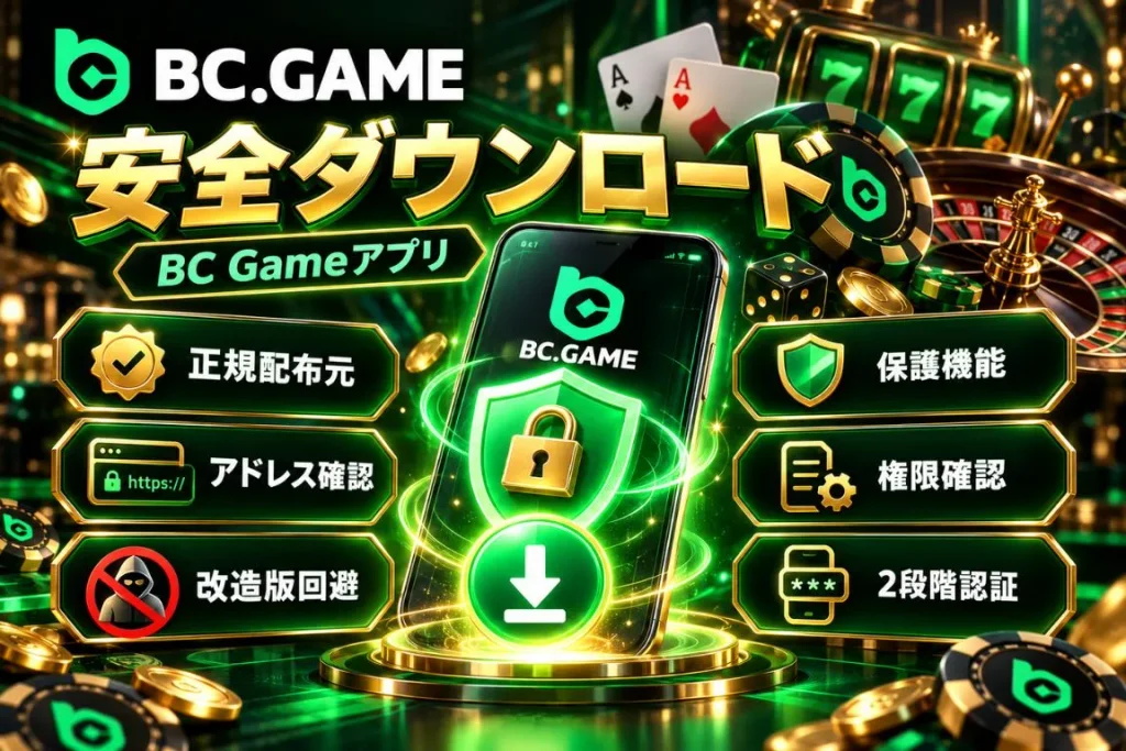 BC Gameアプリを安全にダウンロードする方法